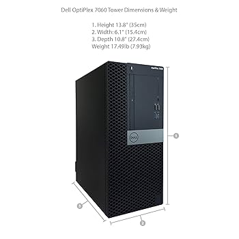 Amazon.com: Dell Optiplex 7060 Tower Desktop - 8th Gen Intel